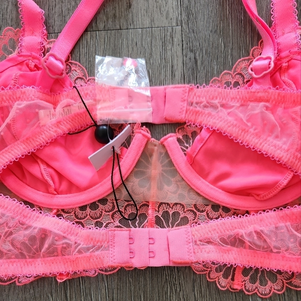 New!For‎ Love and Lemons Daisy Longline Bra - Picture 6 of 12